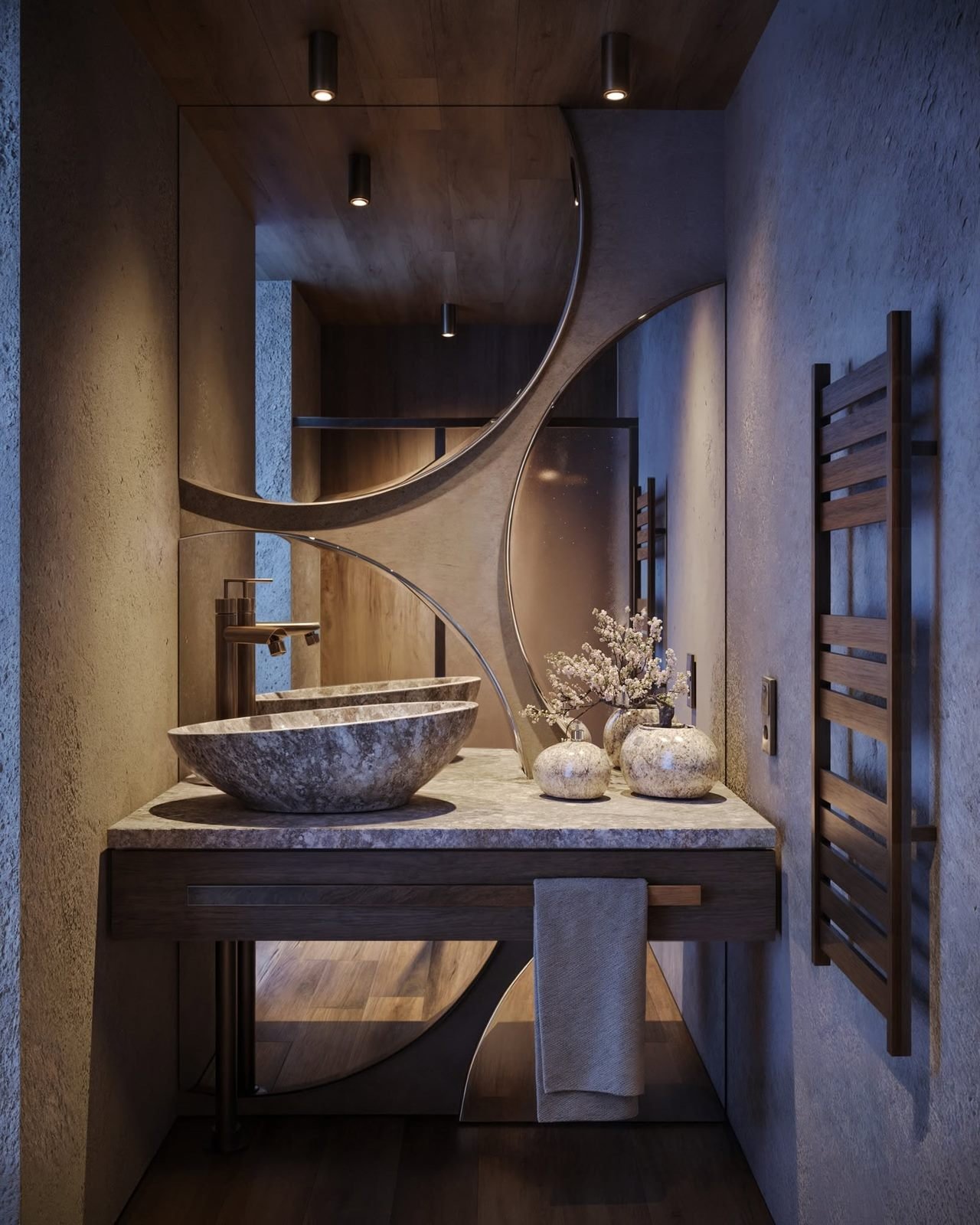 Baño Ónix, diseño de interiores