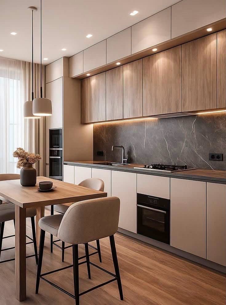 Cocina Nogal, diseño de interiores