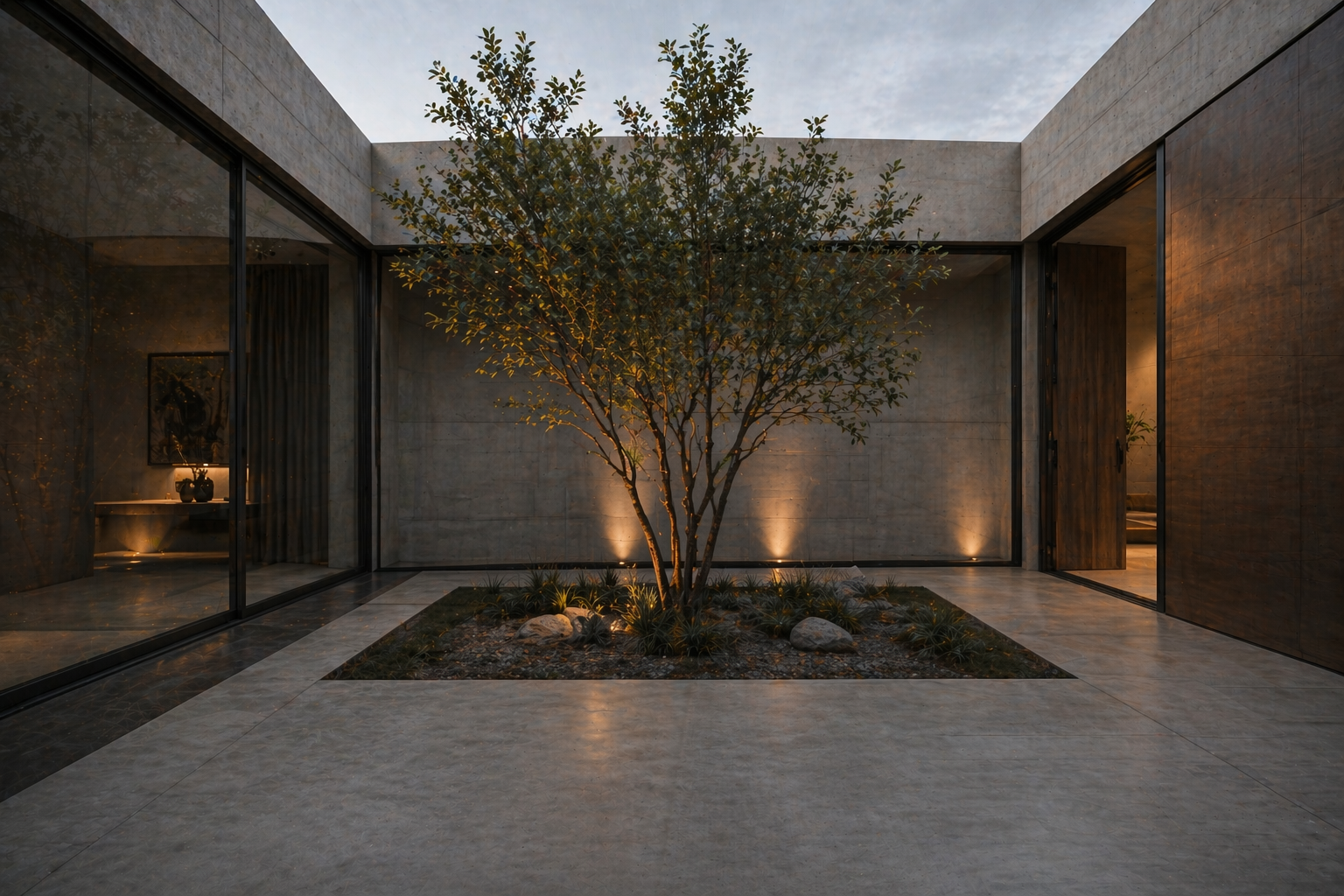 Patio interior